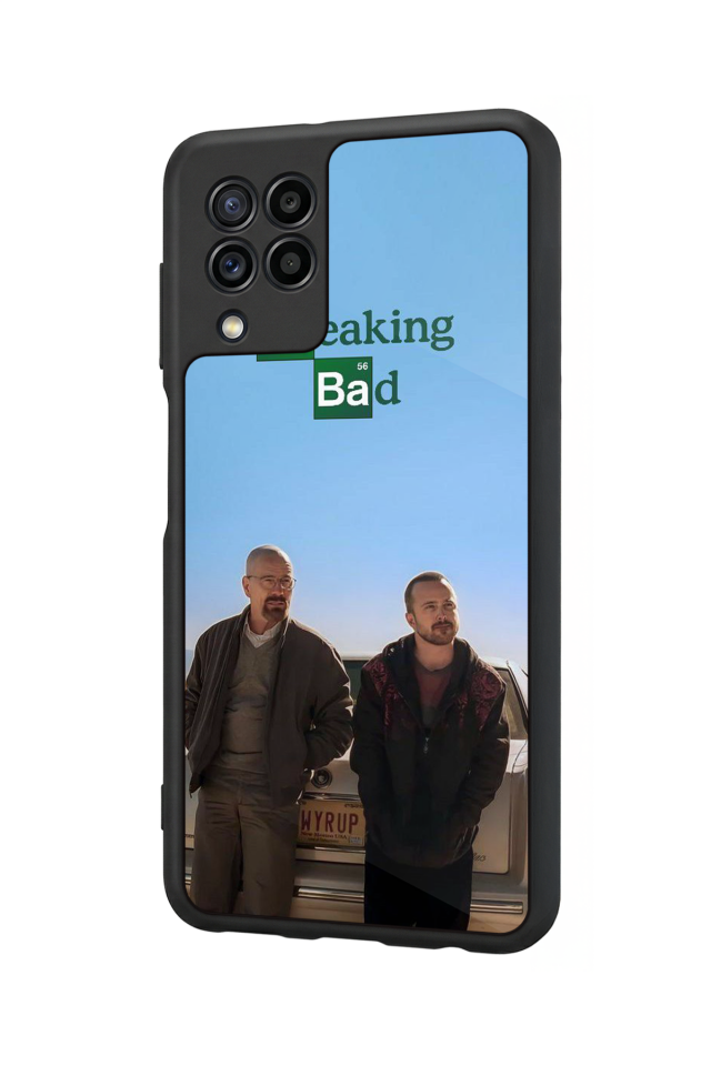Samsung Galaxy M22 Uyumlu BreakingBad Tasarımlı Glossy Premium Kılıf