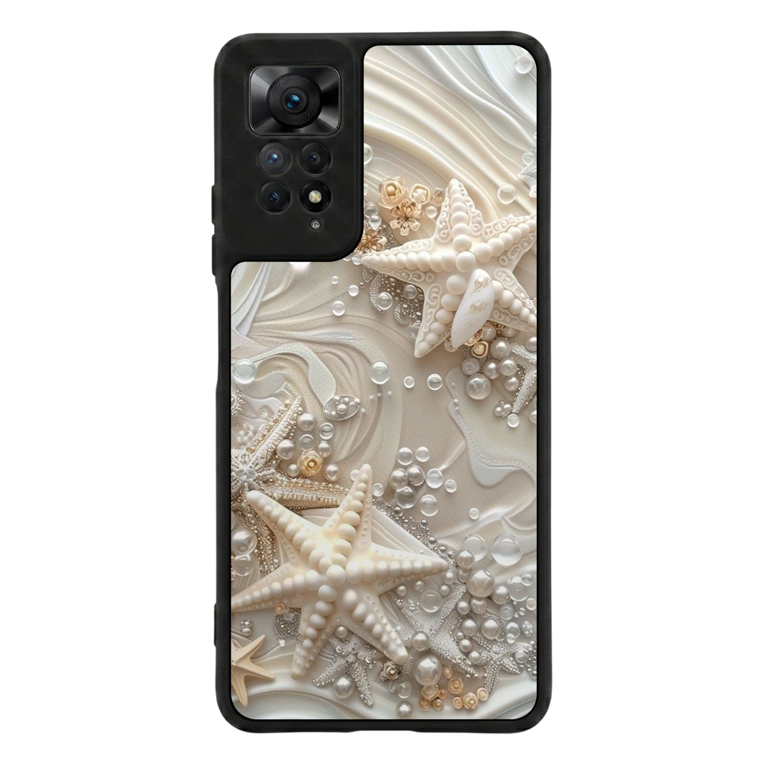 Xiaomi Redmi Note 12 Pro Uyumlu  İnci Tasarımlı Glossy Premium Kılıf