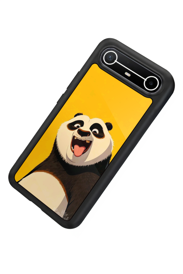 Tecno Spark Slim 5G Uyumlu Kung Fu Panda Tasarımlı Glossy Premium Kılıf