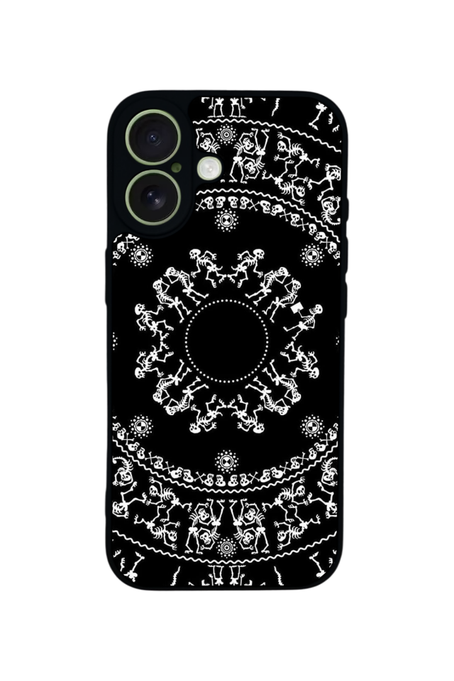 iPhone 17 Uyumlu Mandala Tasarımlı Glossy Premium Kılıf