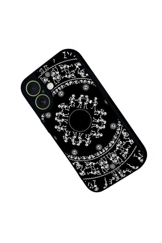 iPhone 17 Uyumlu Mandala Tasarımlı Glossy Premium Kılıf