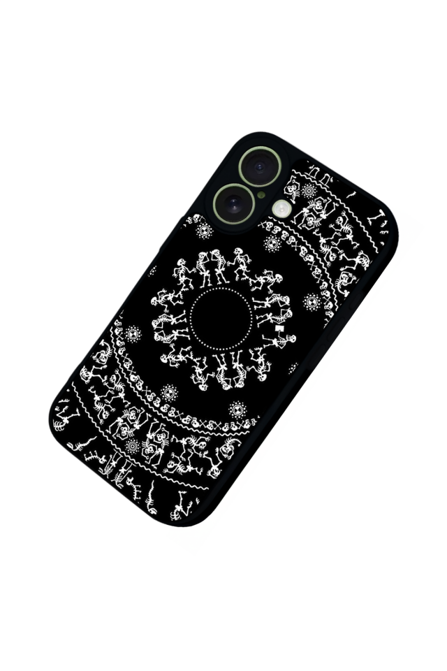 iPhone 17 Uyumlu Mandala Tasarımlı Glossy Premium Kılıf