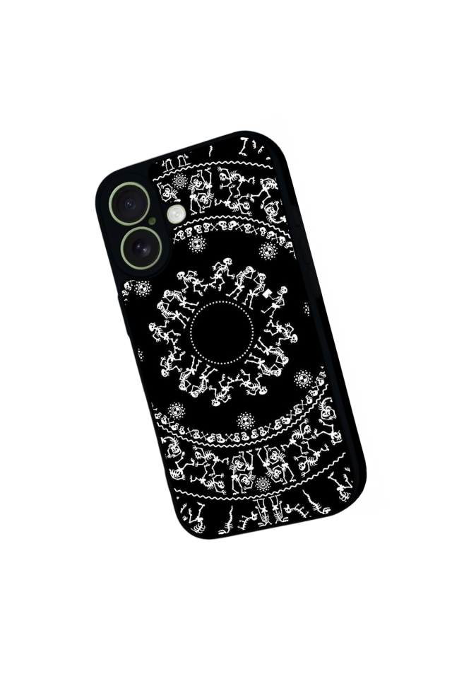 iPhone 17 Uyumlu Mandala Tasarımlı Glossy Premium Kılıf