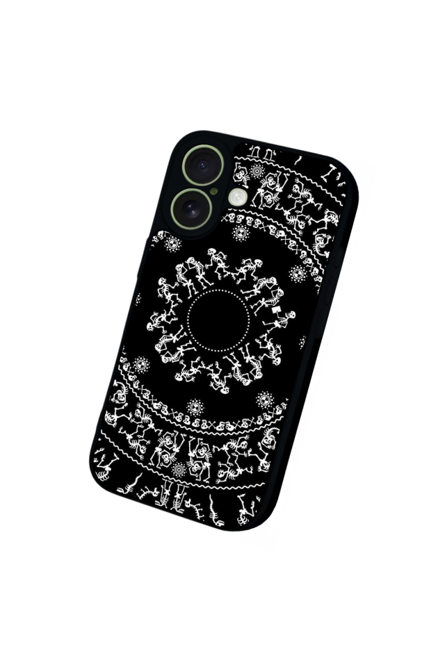 iPhone 17 Uyumlu Mandala Tasarımlı Glossy Premium Kılıf