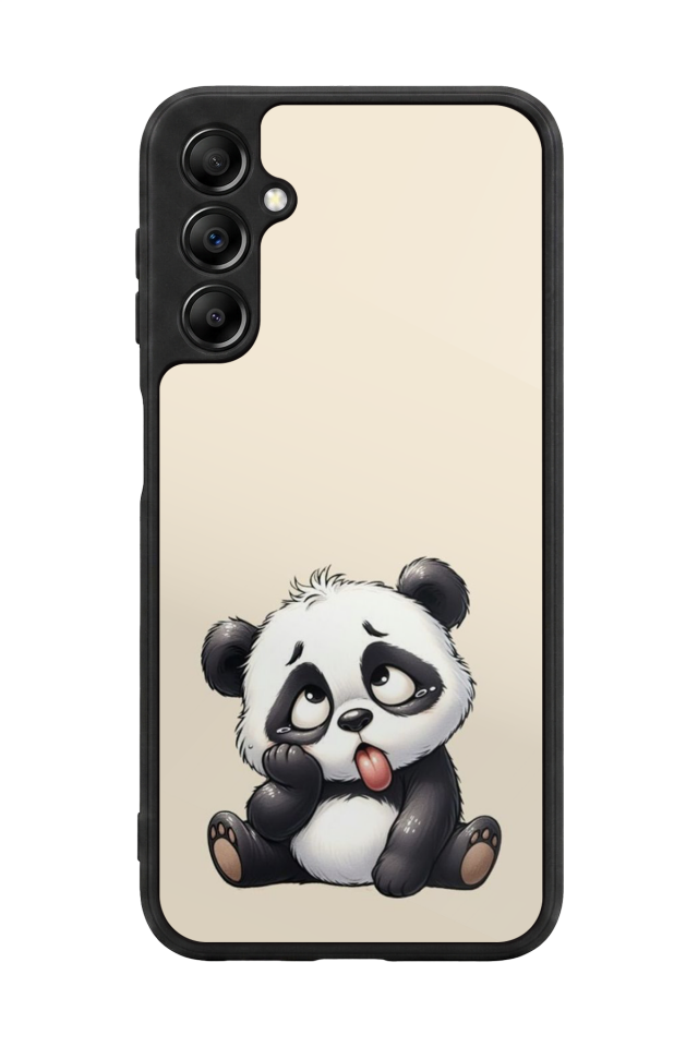 Samsung Galaxy A14 Uyumlu Panda Tasarımlı Glossy Premium Kılıf
