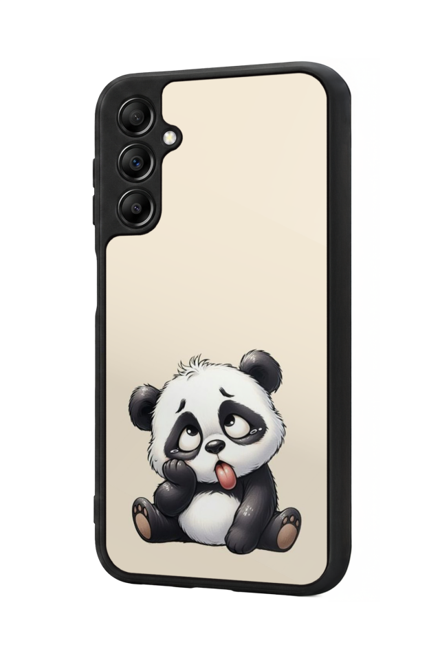 Samsung Galaxy A14 Uyumlu Panda Tasarımlı Glossy Premium Kılıf