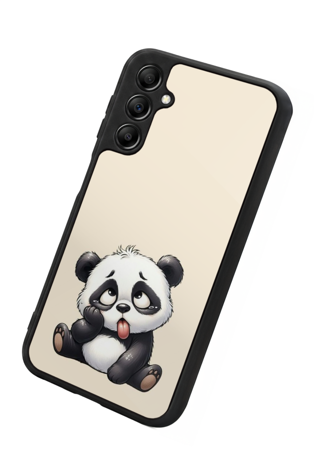 Samsung Galaxy A14 Uyumlu Panda Tasarımlı Glossy Premium Kılıf