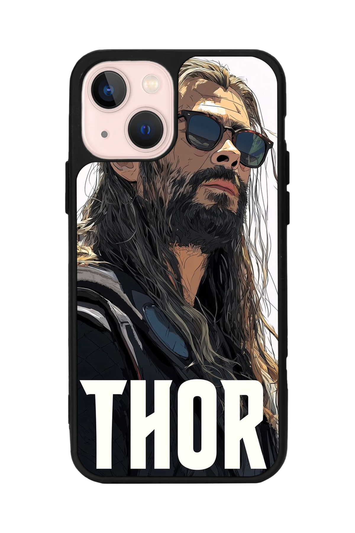 iPhone 13 Mini Uyumlu Thor Tasarımlı Glossy Premium Kılıf