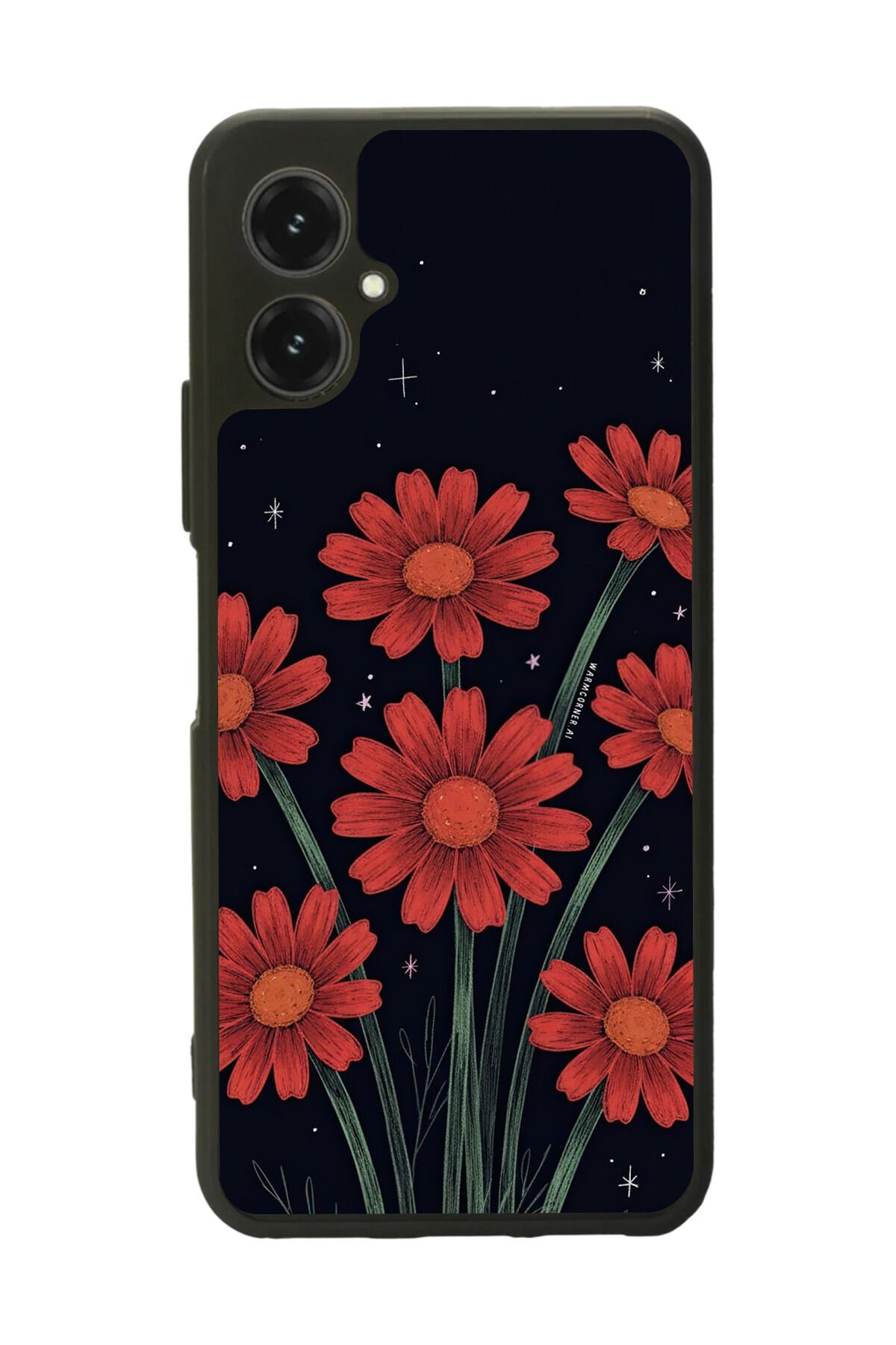Omix X5 Uyumlu Floral Tasarımlı Glossy Premium Kılıf