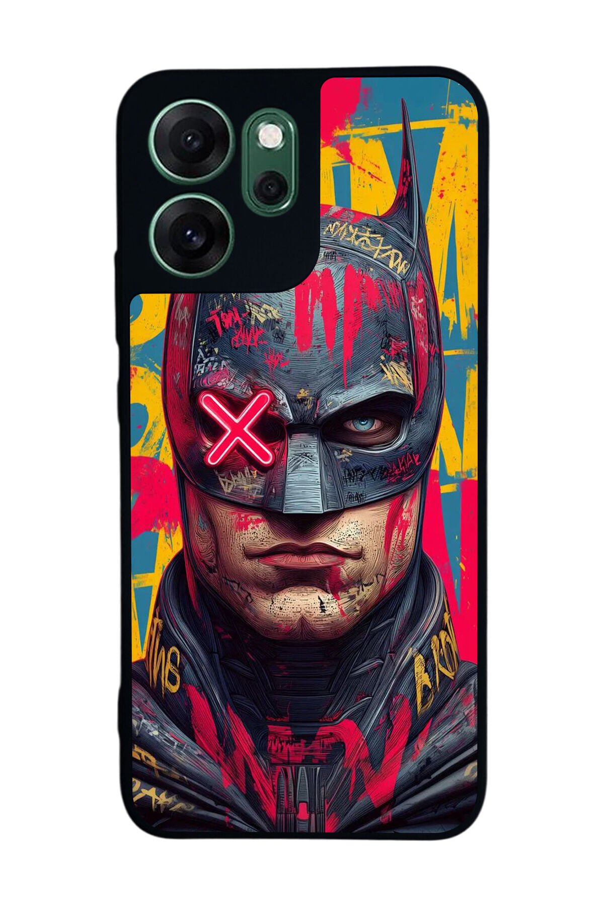 Oppo Reno 14F Uyumlu Batman Tasarımlı Glossy Premium Kılıf