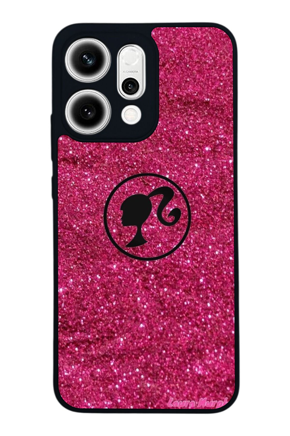 Oppo Reno 14 Uyumlu Barbie Tasarımlı Glossy Premium Kılıf