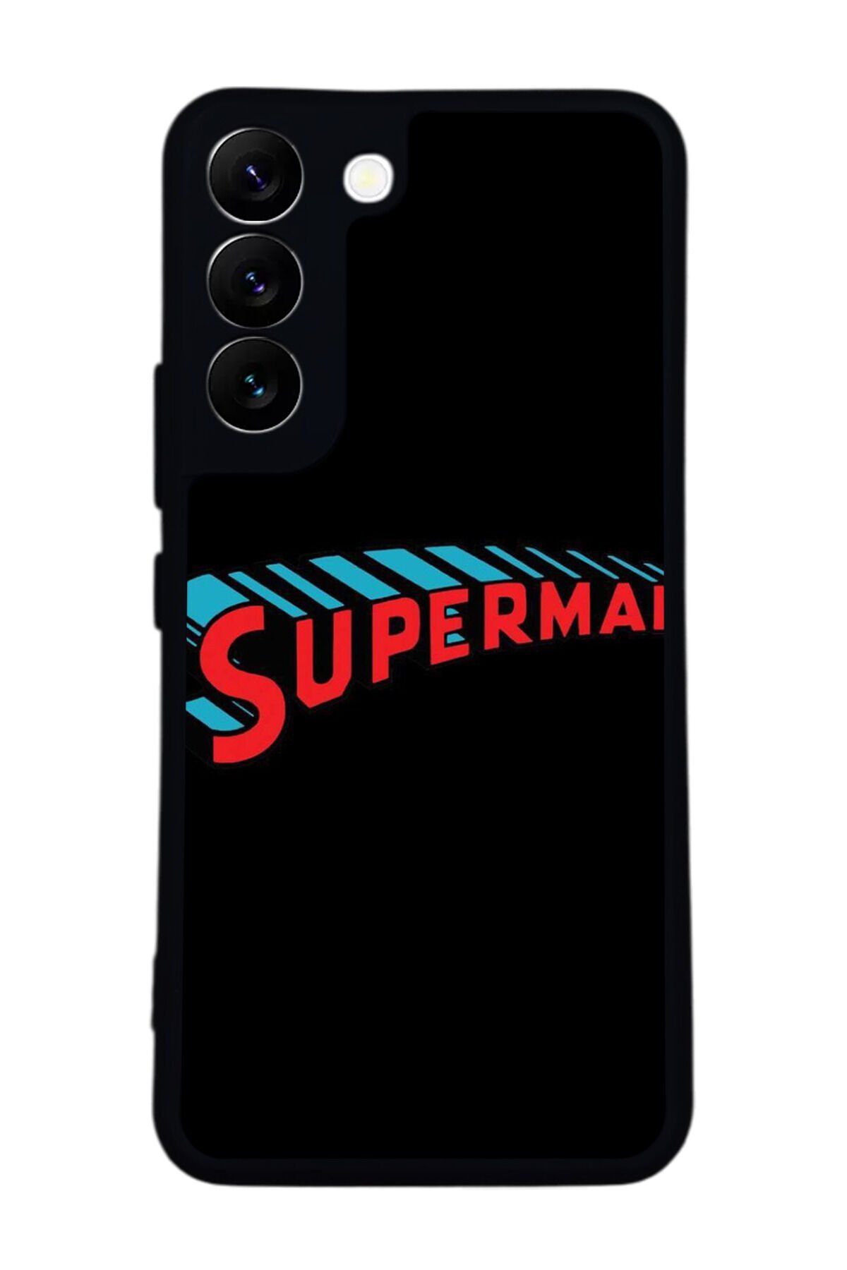 Samsung Galaxy S22 Uyumlu Superman Tasarımlı Glossy Premium Kılıf