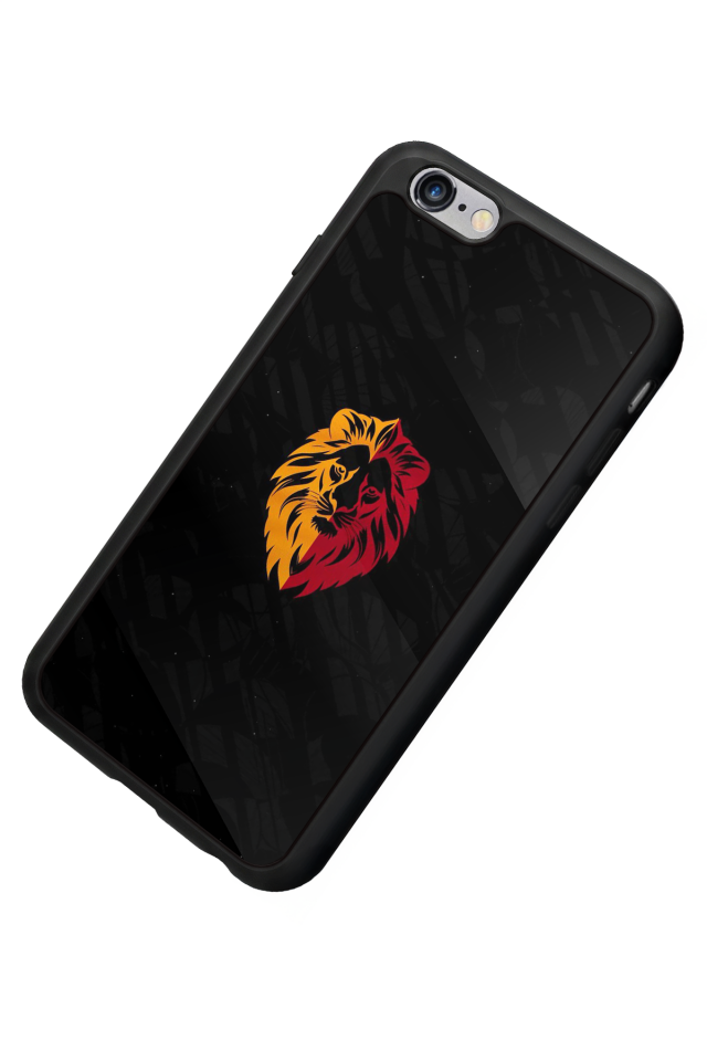 iPhone 6 Plus Uyumlu Aslan Tasarımlı Glossy Premium Kılıf