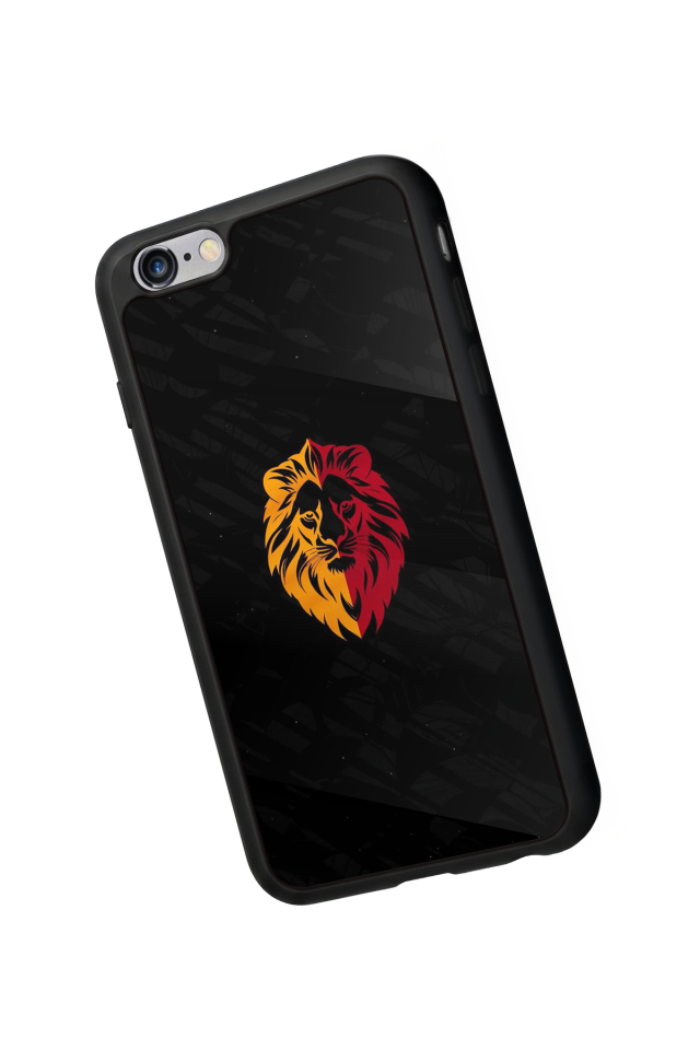 iPhone 6 Plus Uyumlu Aslan Tasarımlı Glossy Premium Kılıf