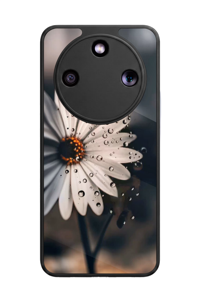 Honor Magic 8 Lite Uyumlu Cicek Tasarımlı Glossy Premium Kılıf