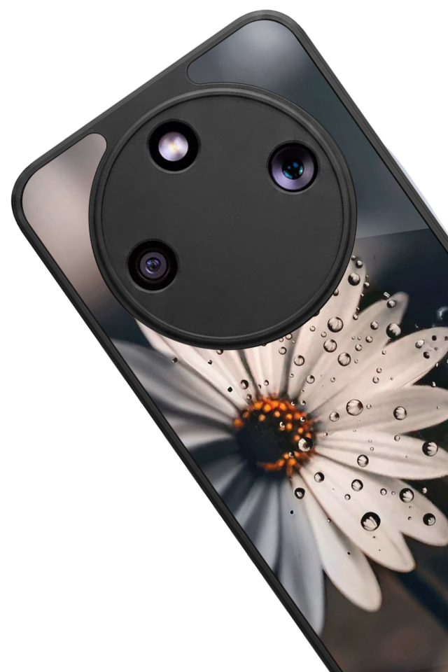 Honor Magic 8 Lite Uyumlu Cicek Tasarımlı Glossy Premium Kılıf
