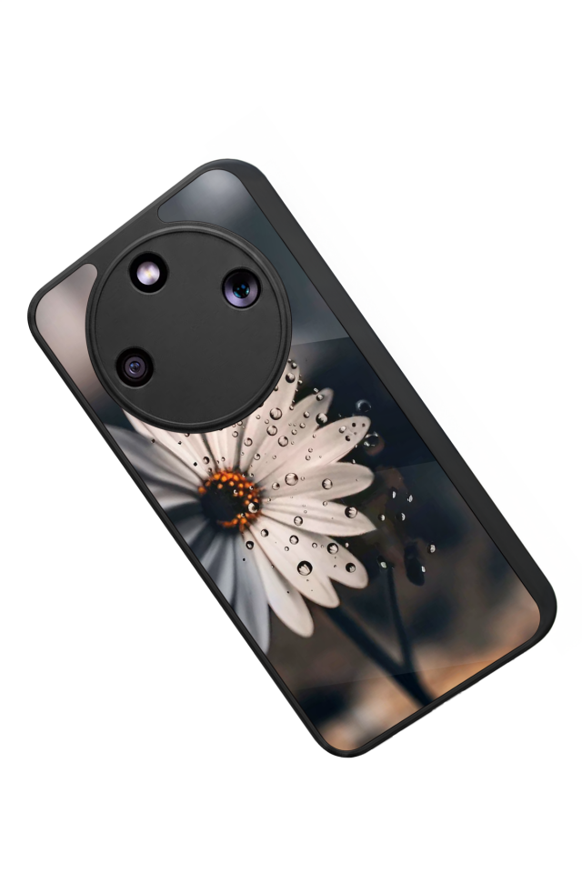 Honor Magic 8 Lite Uyumlu Cicek Tasarımlı Glossy Premium Kılıf
