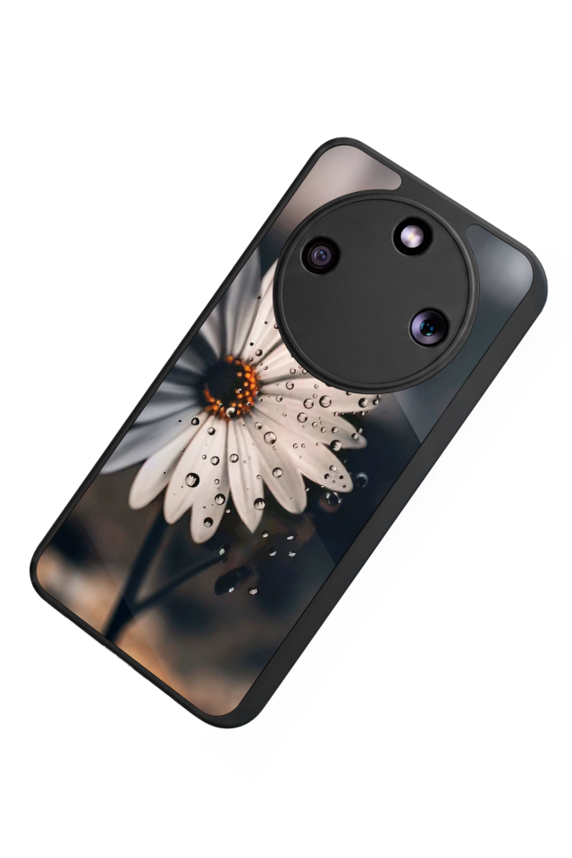 Honor Magic 8 Lite Uyumlu Cicek Tasarımlı Glossy Premium Kılıf