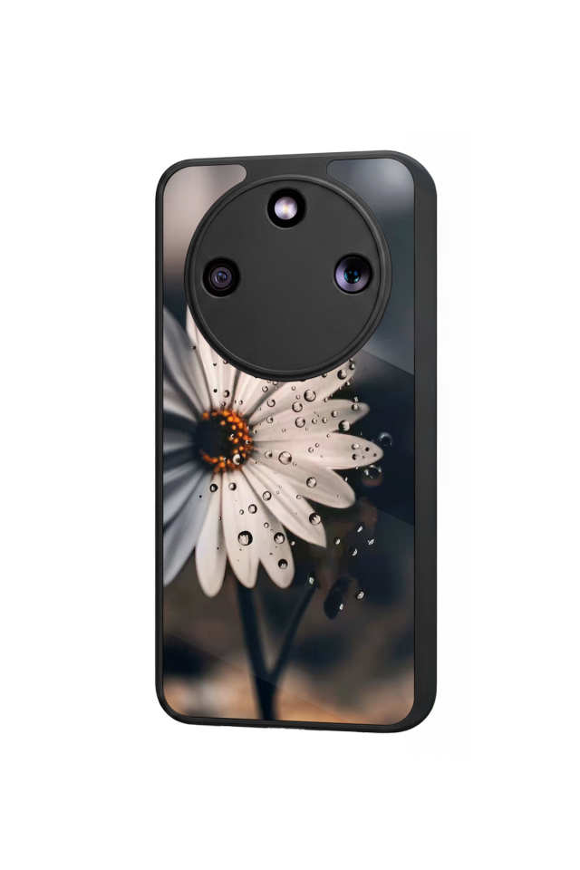 Honor Magic 8 Lite Uyumlu Cicek Tasarımlı Glossy Premium Kılıf