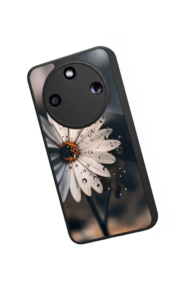 Honor Magic 8 Lite Uyumlu Cicek Tasarımlı Glossy Premium Kılıf
