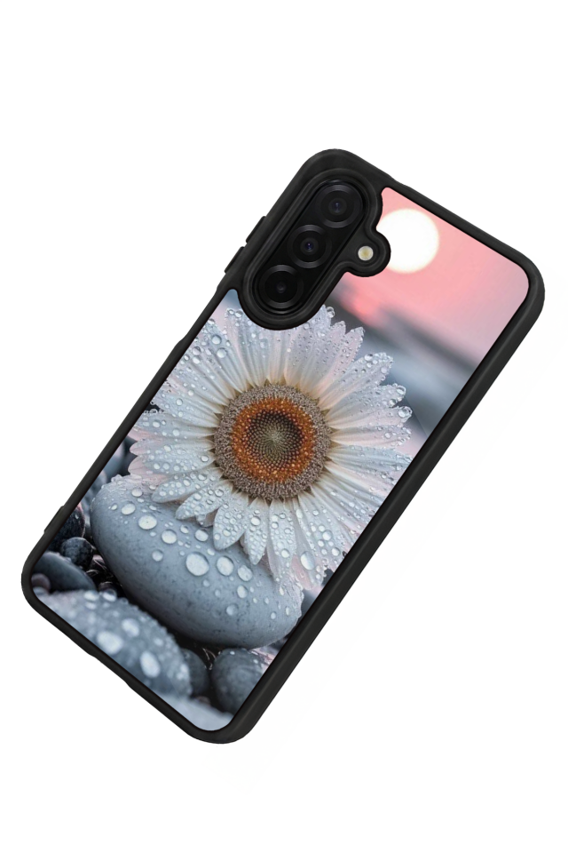 Samsung Galaxy A36 Uyumlu Cicek Tasarımlı Glossy Premium Kılıf