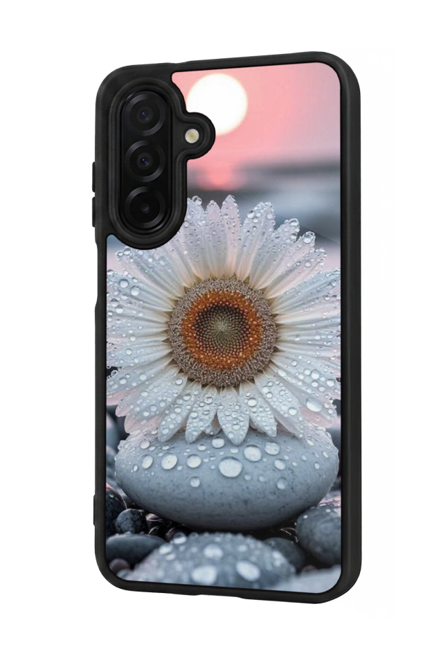 Samsung Galaxy A36 Uyumlu Cicek Tasarımlı Glossy Premium Kılıf