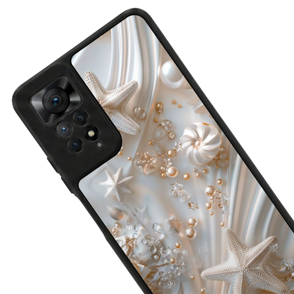 Xiaomi Redmi Note 12 Pro Uyumlu  İnci Tasarımlı Glossy Premium Kılıf
