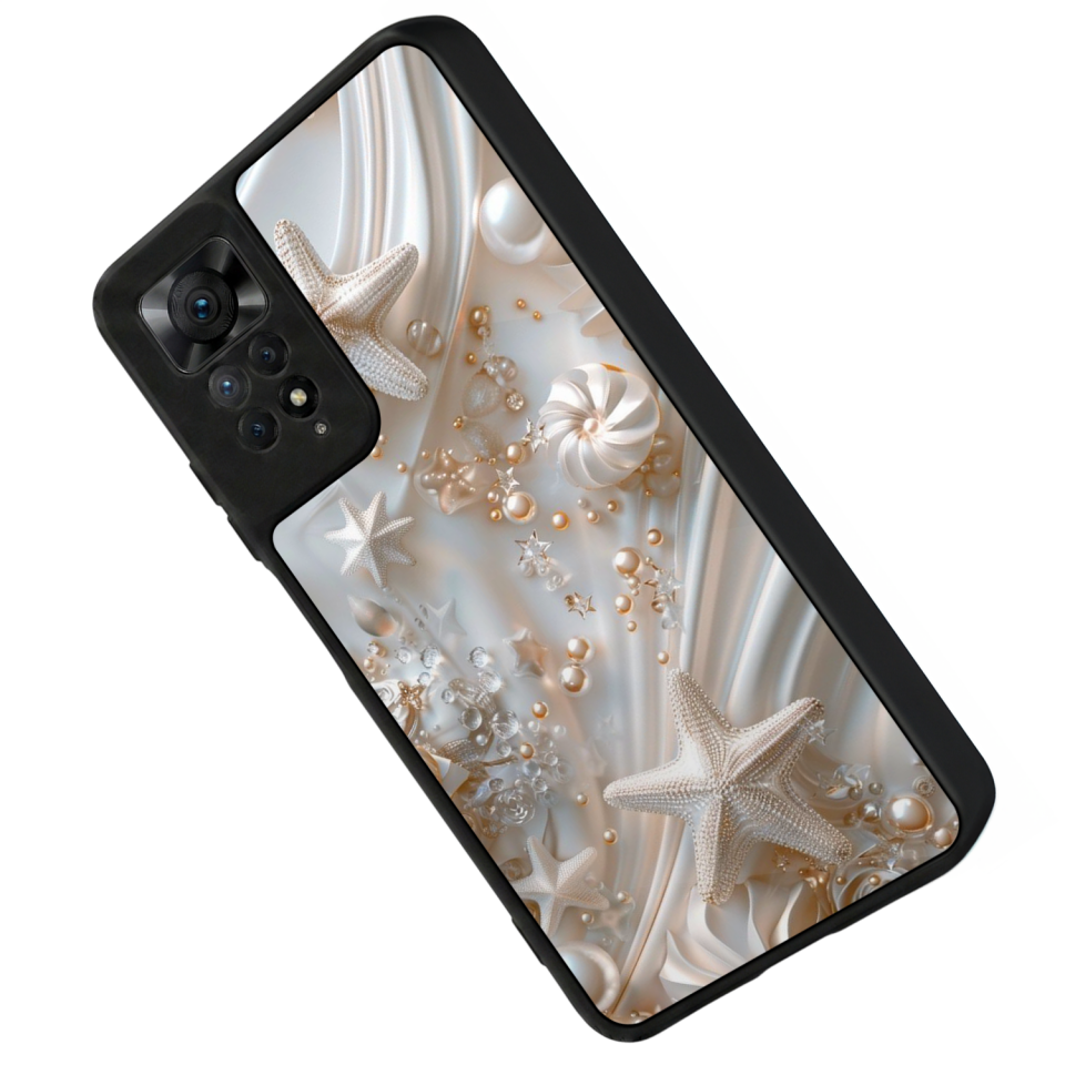 Xiaomi Redmi Note 12 Pro Uyumlu  İnci Tasarımlı Glossy Premium Kılıf