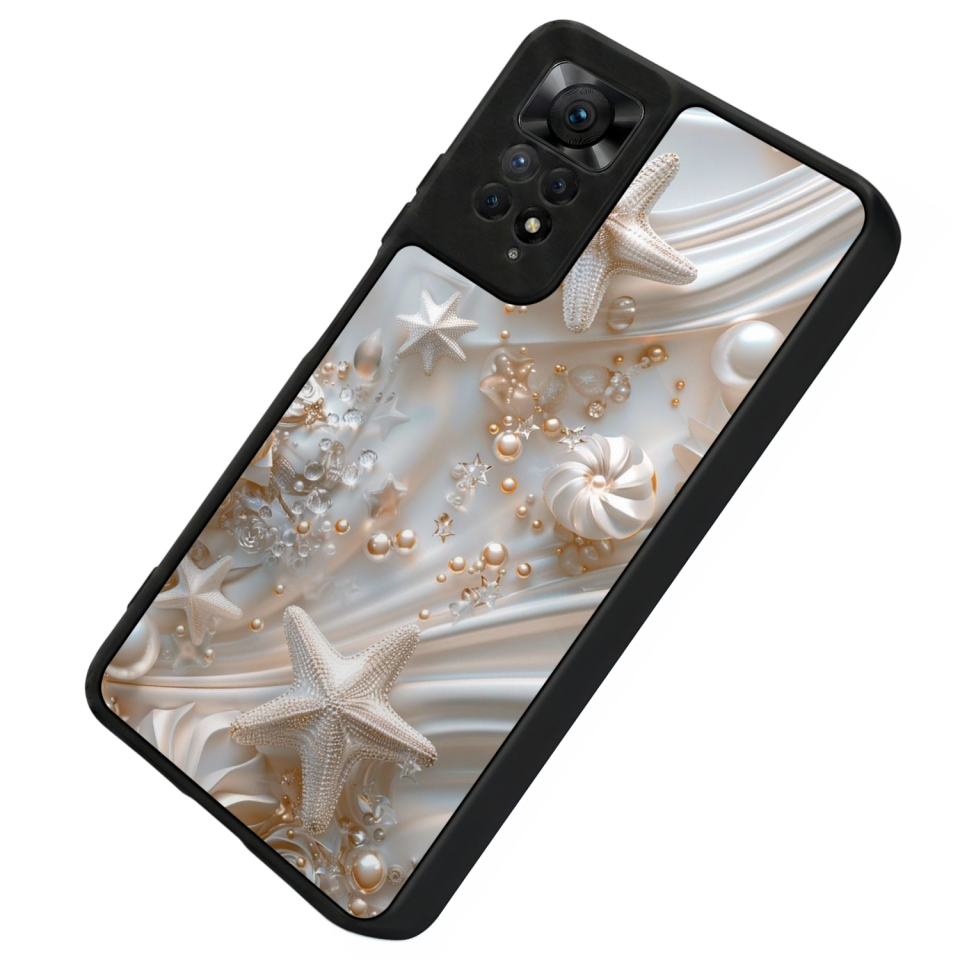 Xiaomi Redmi Note 12 Pro Uyumlu  İnci Tasarımlı Glossy Premium Kılıf
