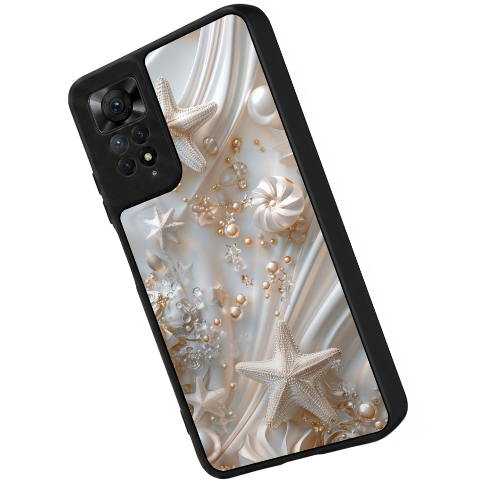 Xiaomi Redmi Note 12 Pro Uyumlu  İnci Tasarımlı Glossy Premium Kılıf