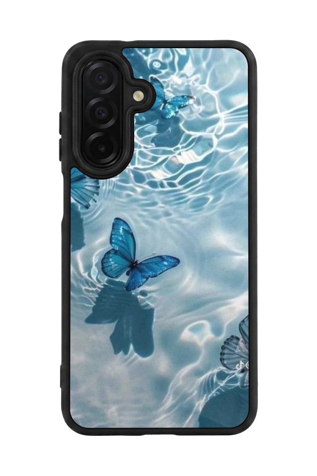 Samsung Galaxy A56 Uyumlu Kelebek Tasarımlı Glossy Premium Kılıf