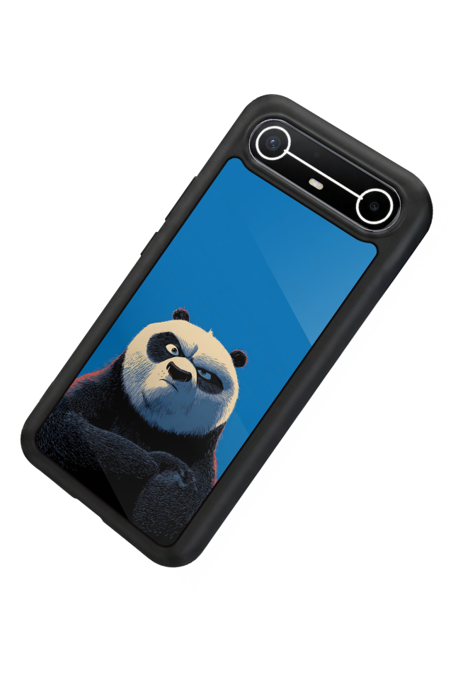 Tecno Spark Slim 5G Uyumlu Kung Fu Panda Tasarımlı Glossy Premium Kılıf