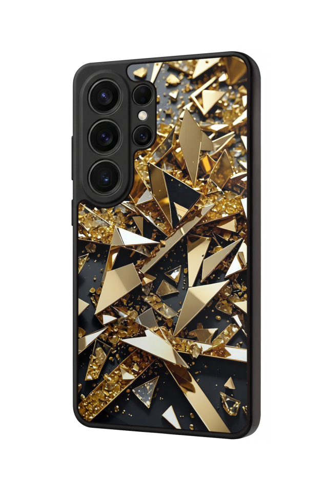 Samsung Galaxy S26 Ultra Uyumlu Mermer Marble Tasarımlı Glossy Premium Kılıf