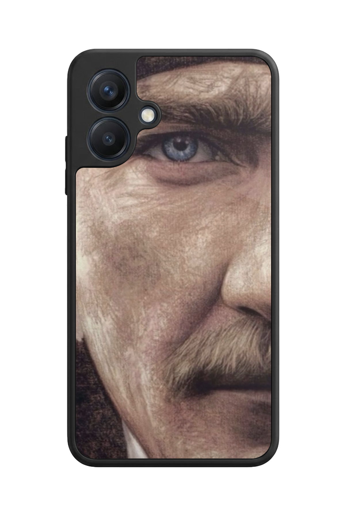 Samsung Galaxy A07 Uyumlu Mustafa Kemal Ataturk Tasarımlı Glossy Premium Kılıf