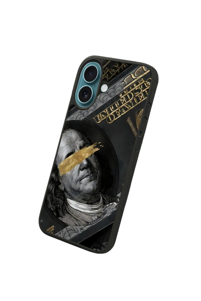 iPhone 16 Plus Uyumlu Para Tasarımlı Glossy Premium Kılıf