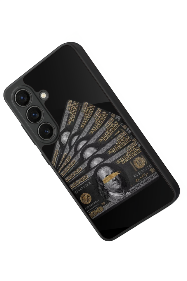 Samsung Galaxy S26 Uyumlu Para Tasarımlı Glossy Premium Kılıf