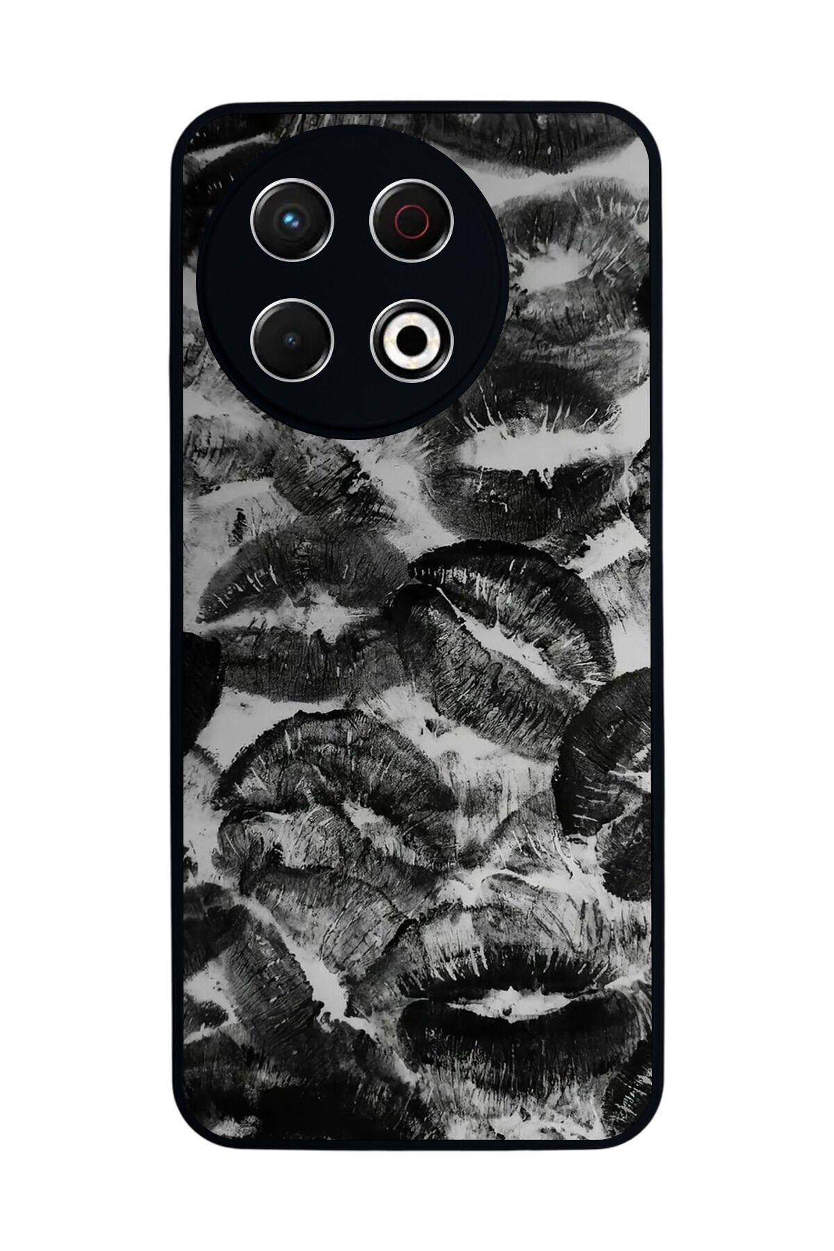 Tecno Spark 30 Pro Uyumlu Dudak Tasarımlı Glossy Premium Kılıf