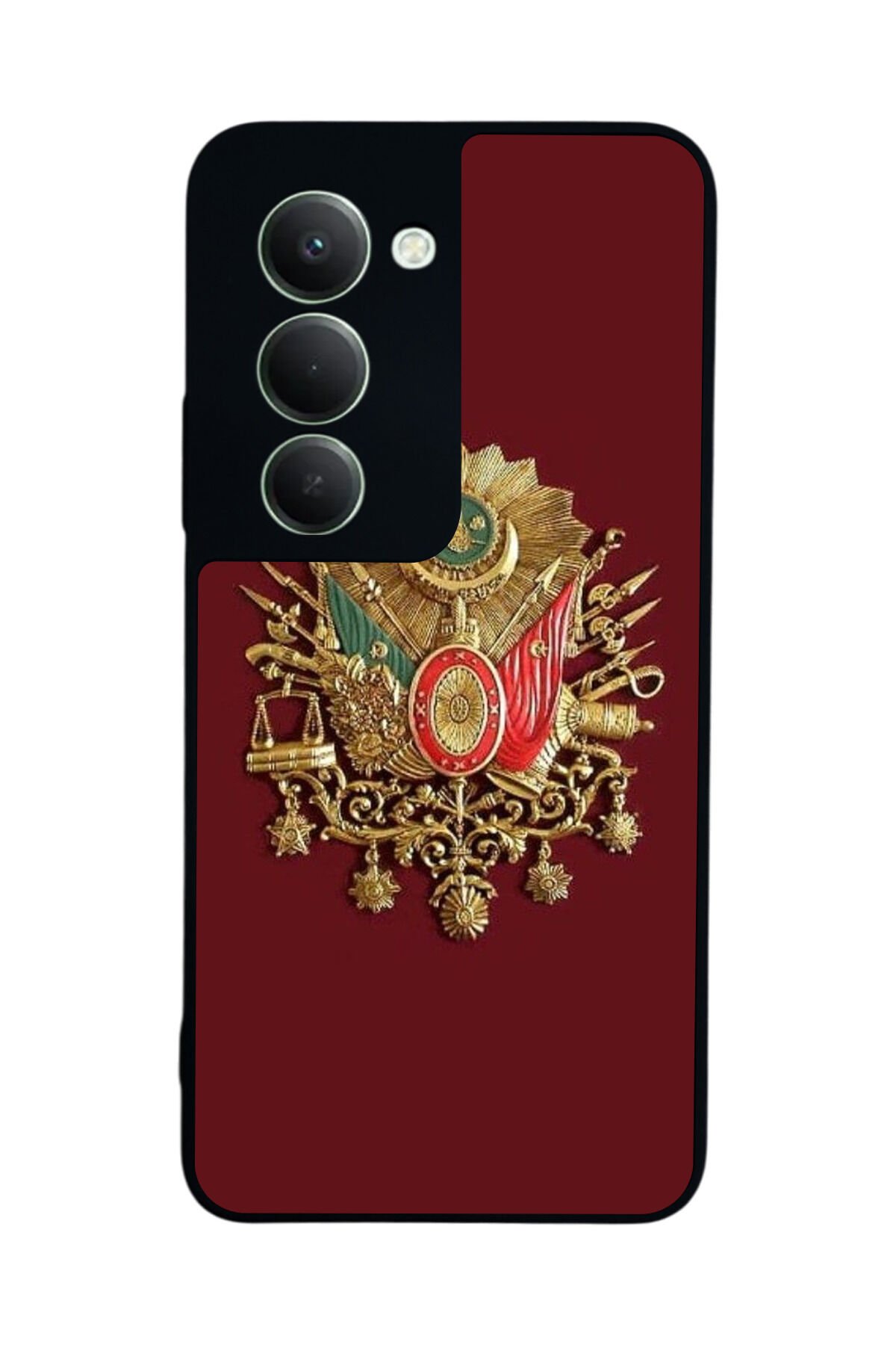 Xiaomi Redmi 15 5G Uyumlu Osmanli Tugrasi Tasarımlı Glossy Premium Kılıf