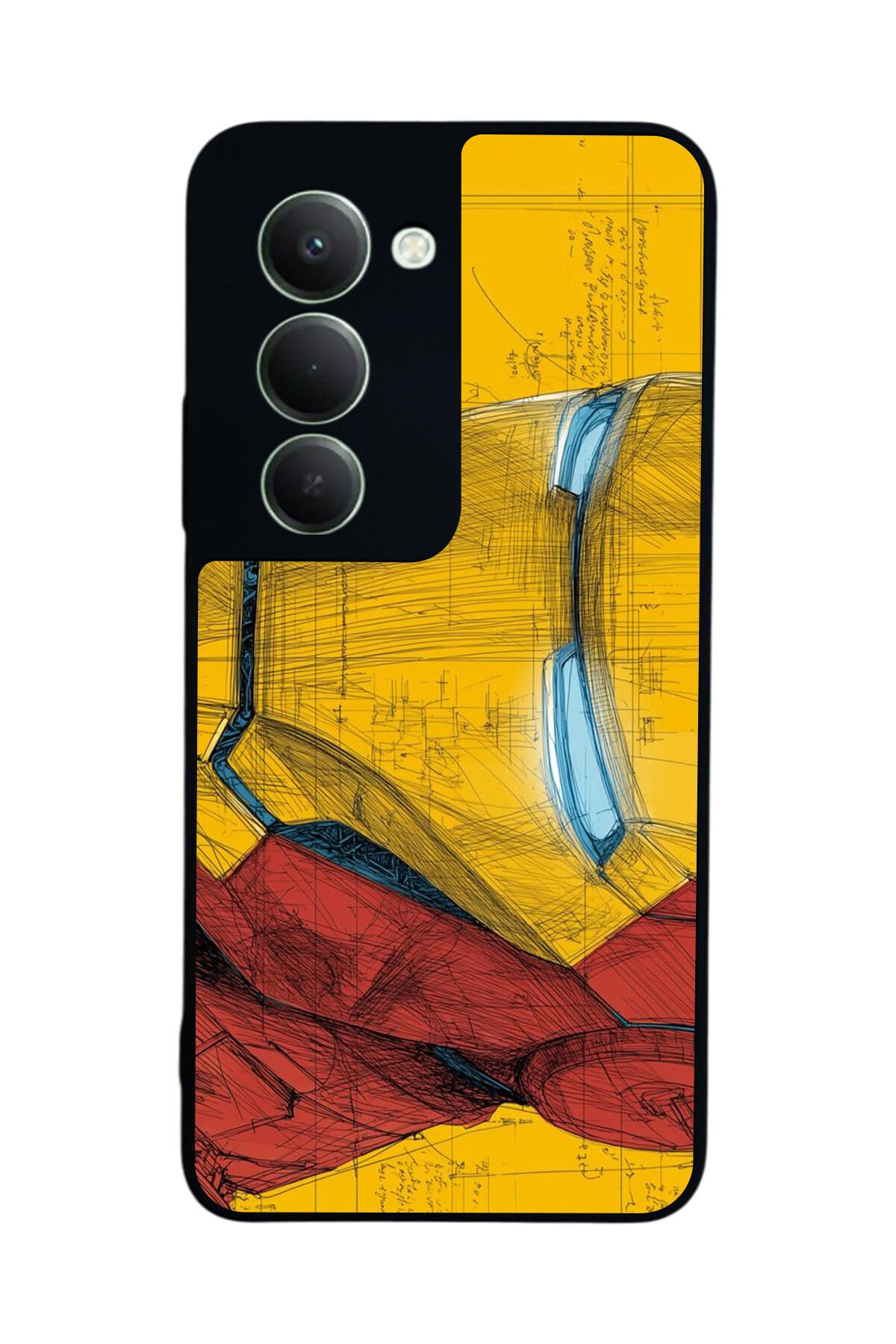 Xiaomi Redmi 15 5G Uyumlu Iron Man ( Demir Adam ) Tasarımlı Glossy Premium Kılıf