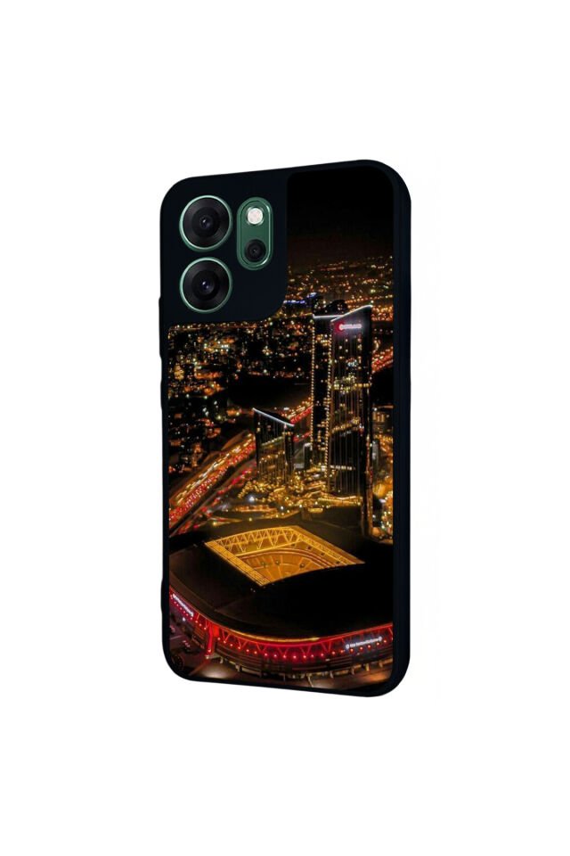 Oppo Reno 14F Uyumlu Aslan Tasarımlı Glossy Premium Kılıf