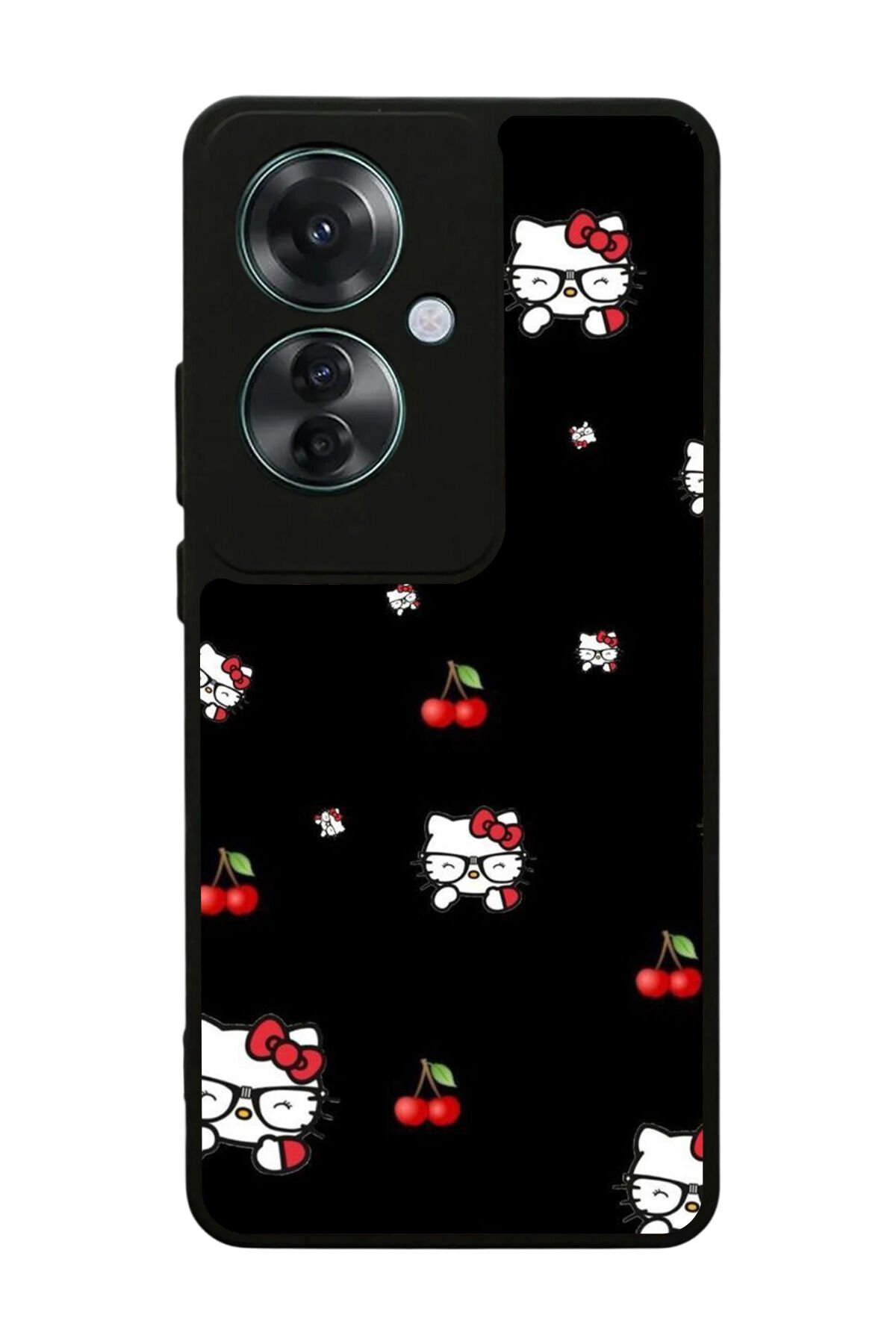 Oppo Reno 11F Uyumlu HelloKitty Tasarımlı Glossy Premium Kılıf