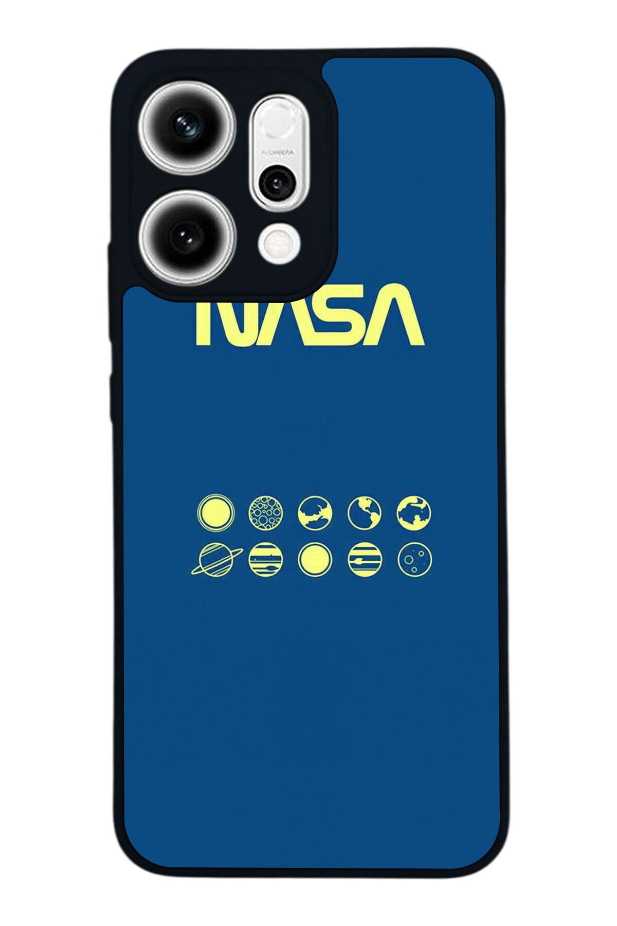 Oppo Reno 14 Uyumlu Nasa Tasarımlı Glossy Premium Kılıf