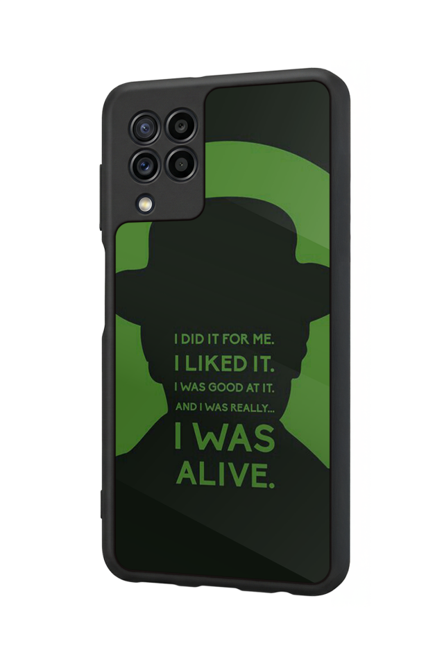 Samsung Galaxy M22 Uyumlu BreakingBad Tasarımlı Glossy Premium Kılıf