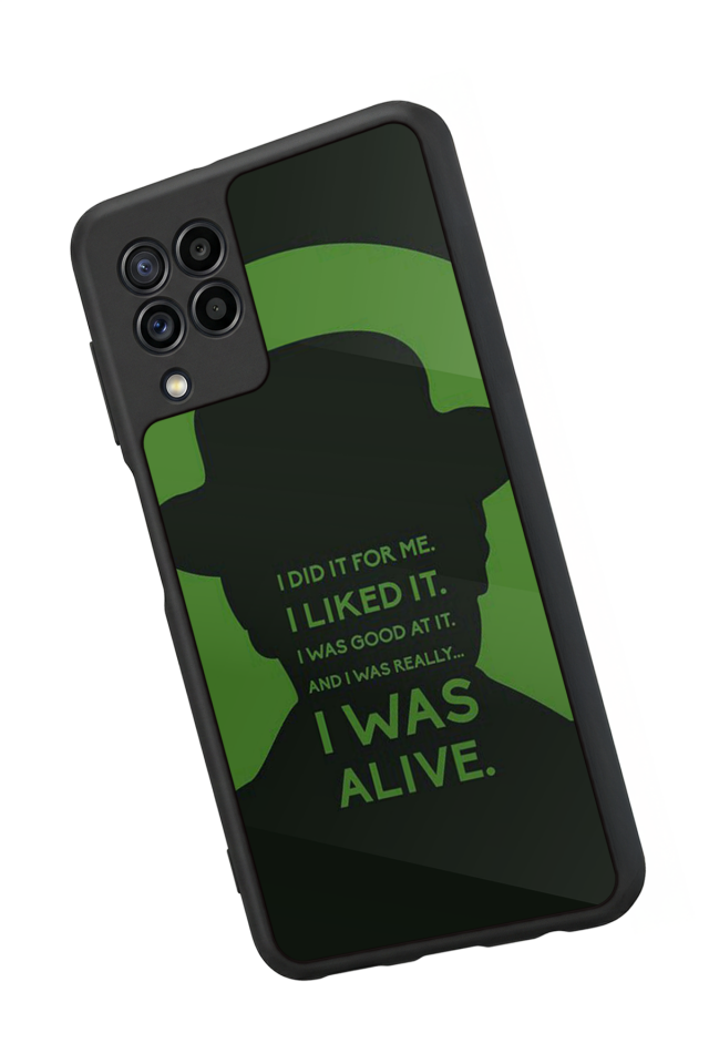 Samsung Galaxy M22 Uyumlu BreakingBad Tasarımlı Glossy Premium Kılıf