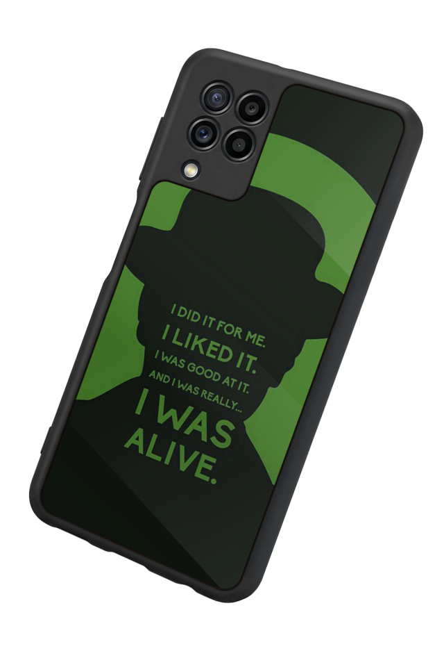 Samsung Galaxy M22 Uyumlu BreakingBad Tasarımlı Glossy Premium Kılıf