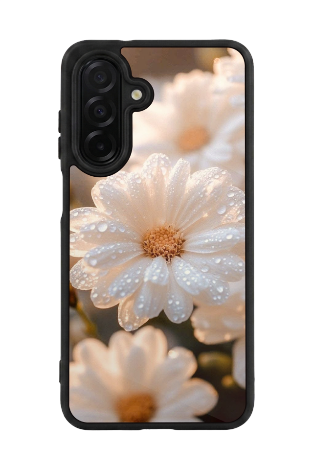 Samsung Galaxy A36 Uyumlu Cicek Tasarımlı Glossy Premium Kılıf
