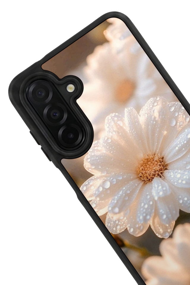 Samsung Galaxy A36 Uyumlu Cicek Tasarımlı Glossy Premium Kılıf
