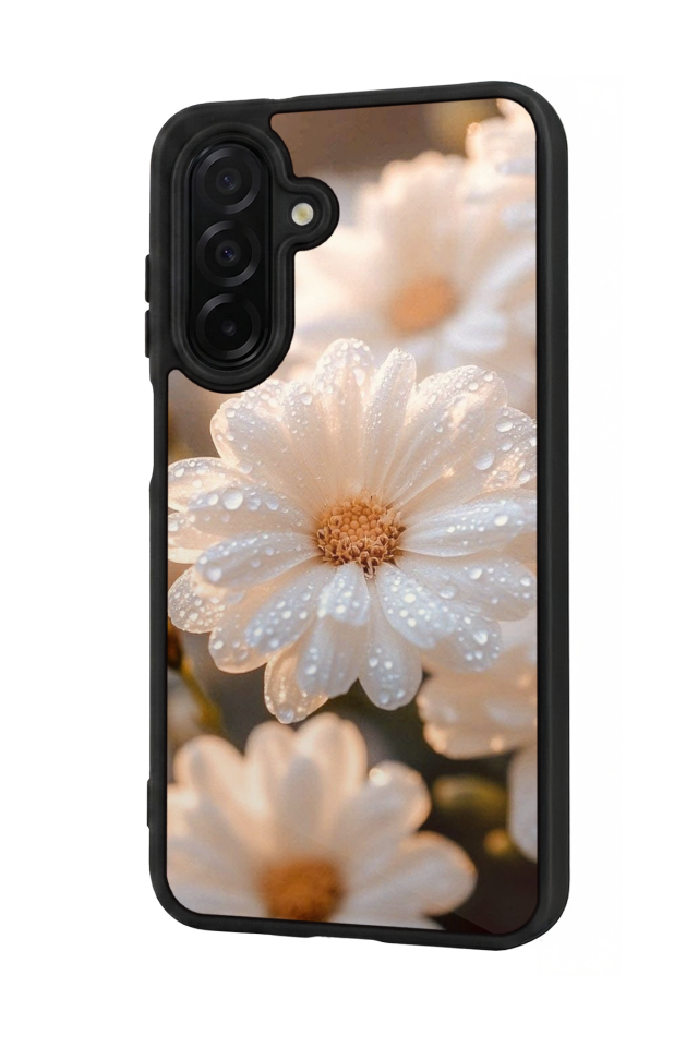 Samsung Galaxy A36 Uyumlu Cicek Tasarımlı Glossy Premium Kılıf