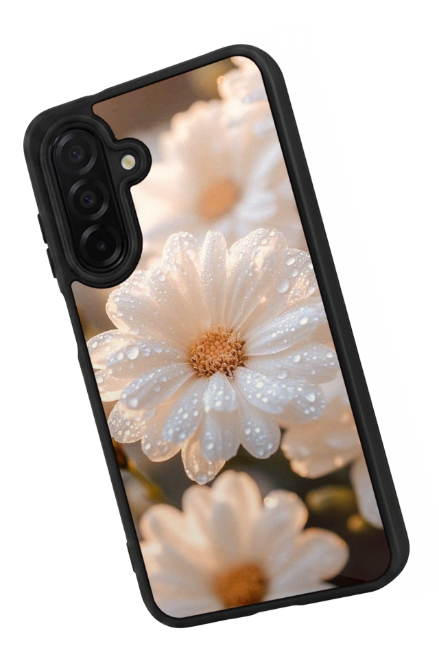 Samsung Galaxy A36 Uyumlu Cicek Tasarımlı Glossy Premium Kılıf