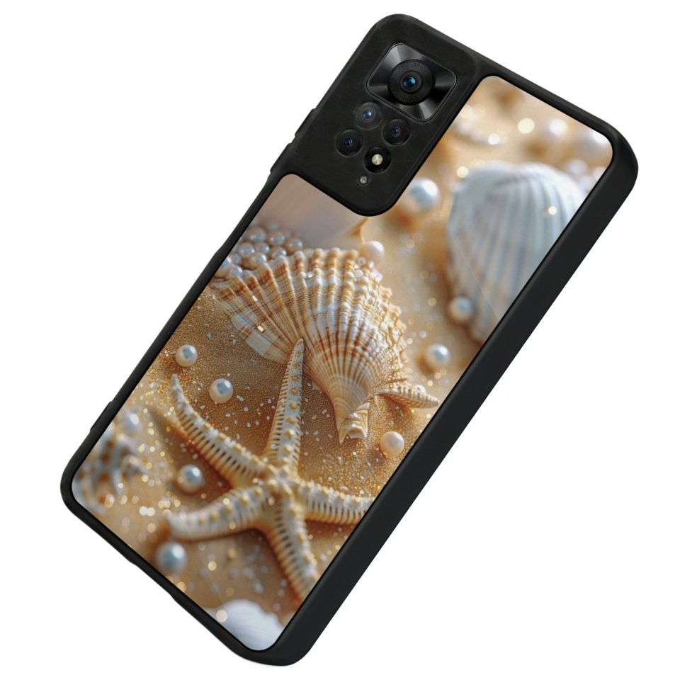 Xiaomi Redmi Note 12 Pro Uyumlu  İnci Tasarımlı Glossy Premium Kılıf